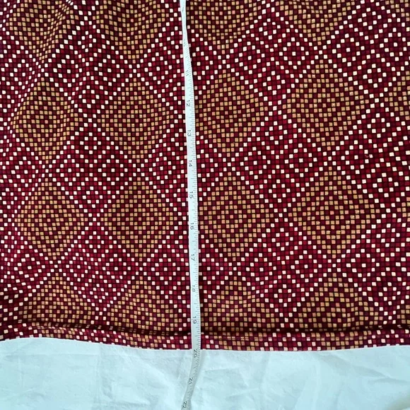 Vintage Geometric Patterned Sleeveless Top - Picture 6 of 6